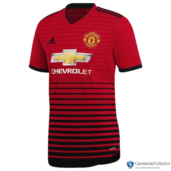 Tailandia Camiseta Manchester United Primera equipo 2018-19 Rojo